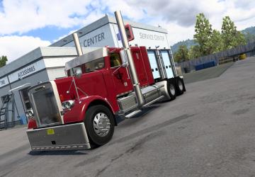 Freightliner FLC12064T version 1.0.8 for American Truck Simulator (v1.43.x)