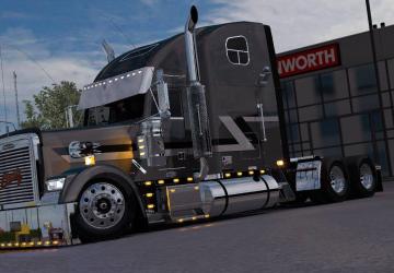 Freightliner FLD Classic XL version 1.0 for American Truck Simulator (v1.35.x, 1.36.x)