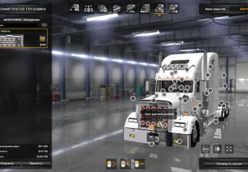 Freightliner FLD Classic XL version 1.0 for American Truck Simulator (v1.35.x, 1.36.x)