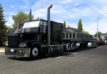 Freightliner FLD Custom version 1.5 for American Truck Simulator (v1.43.x)