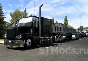 Freightliner FLD Custom version 1.9 for American Truck Simulator (v1.47.x)