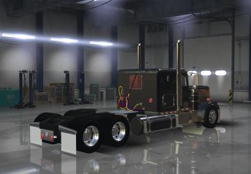 Freightliner FLC 120 Flat Top version 1.0 for American Truck Simulator (v1.33.x, - 1.35.x)