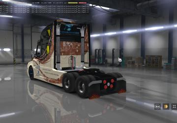 Freightliner Inspiration version 1.3 for American Truck Simulator (v1.43.x)