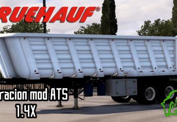 Freuhauf Dump version 1.0 for American Truck Simulator (v1.43.x)