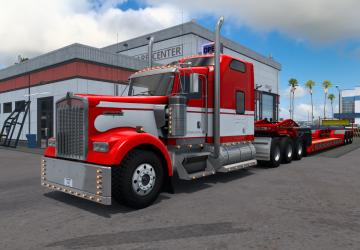 Marker Lights for Kenworth W900 version 1.0 for American Truck Simulator (v1.40.x)