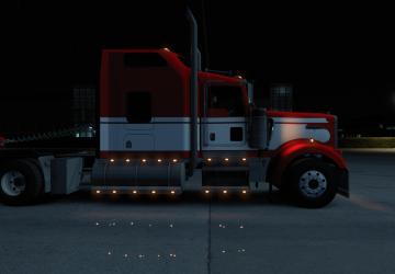 Marker Lights for Kenworth W900 version 1.0 for American Truck Simulator (v1.40.x)