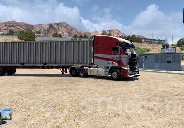 Galvatron TF4 (Freightliner Argosy) version 2.2 for American Truck Simulator (v1.49.x)