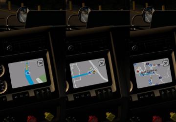 Google Maps Navigation version 2.4 for American Truck Simulator (v1.41.x)