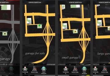 Google Maps Navigation version 2.4 for American Truck Simulator (v1.41.x)