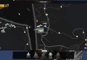 Google Maps Navigation version 2.4 for American Truck Simulator (v1.41.x)