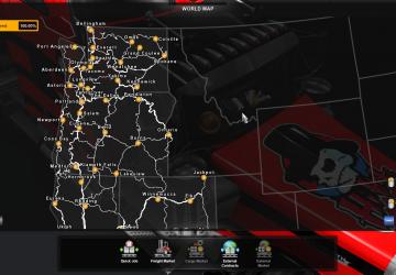 GPS Colours version 1.0 for American Truck Simulator (v1.35.x)