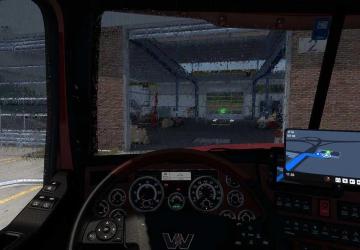 HD GPS Mod version 1.0 for American Truck Simulator (v1.49.x)
