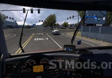 HD GPS Mod version 1.5.6 for American Truck Simulator (v1.54.x)