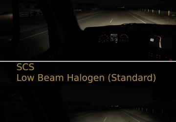 Headlight upgrade for new lighting system v1.0 for American Truck Simulator (v1.40.x)