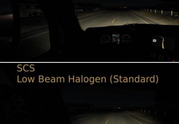 Headlight upgrade for new lighting system v1.0.2 for American Truck Simulator (v1.47.x, 1.48.x)