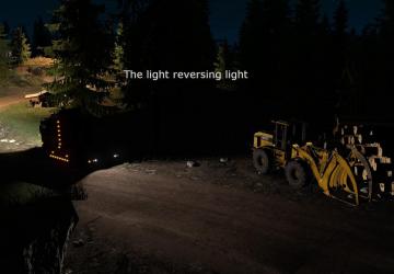 Headlights + R version 1.0 for American Truck Simulator (v1.35.x, 1.36.x)
