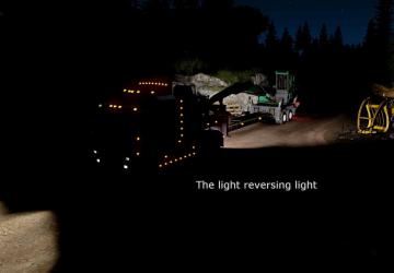 Headlights + R version 1.0 for American Truck Simulator (v1.35.x, 1.36.x)