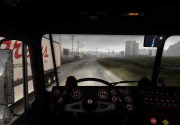 Realistic Rain version 4.1.2 for American Truck Simulator (v1.43.x)