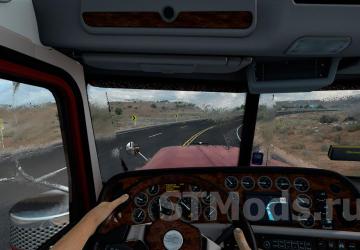 Cold rain version 0.37 for American Truck Simulator (v1.48.x)