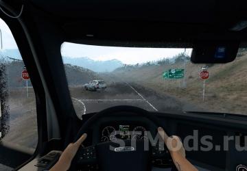 Cold rain version 0.37 for American Truck Simulator (v1.48.x)