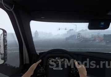 Cold rain version 0.37 for American Truck Simulator (v1.48.x)
