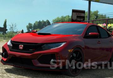 Honda Civic TypeR/Fc5 version 1.8.1 for American Truck Simulator (v1.46.x, 1.47.x)