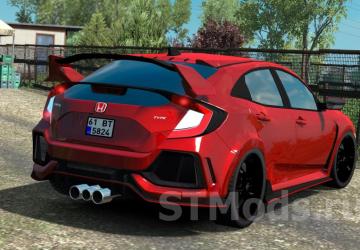 Honda Civic TypeR/Fc5 version 1.9 for American Truck Simulator (v1.48.x)