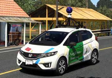 Honda Jazz GK5 version 1.0 for American Truck Simulator (v1.50.x, - 1.55.x)