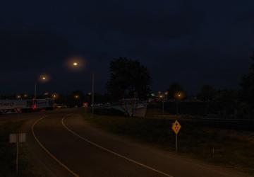 HPS Orange Street Lighting version 1.3 for American Truck Simulator (v1.43.x)