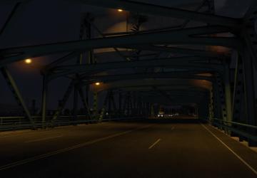HPS Orange Street Lighting version 1.3 for American Truck Simulator (v1.43.x)
