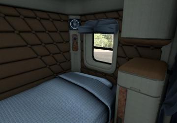 Interior for Freightliner Argosy version 1.0 for American Truck Simulator (v1.45)