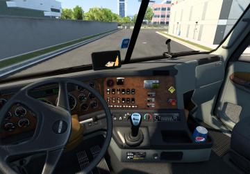 Interior for Freightliner Argosy version 1.0 for American Truck Simulator (v1.45)