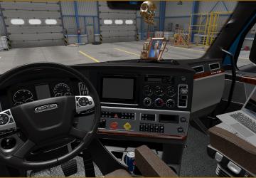 Interior for Freightliner Cascadia 2019 version 0.9 for American Truck Simulator (v1.39.x)