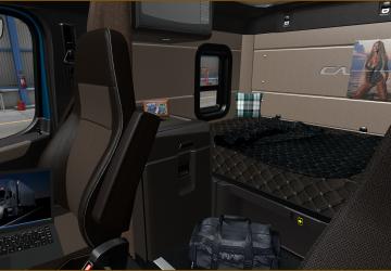 Interior for Freightliner Cascadia 2019 version 0.9 for American Truck Simulator (v1.39.x)