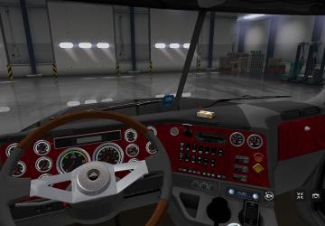 Freightliner Coronado Interior version 1.0 for American Truck Simulator (v1.35.x, 1.36.x)