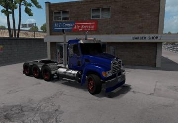 Interior for Mack Granite version 1.0 for American Truck Simulator (v1.35.x, 1.36.x)