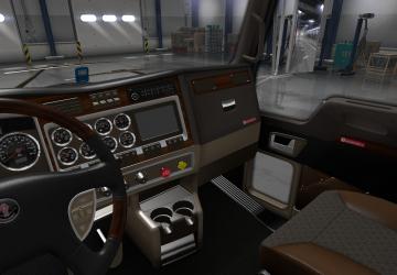 Interiors for Kenworth T800 version 1.0 for American Truck Simulator (v1.35.x, - 1.38.x)