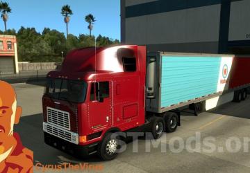 International 9800 Eagle version 18.10.22 for American Truck Simulator (v1.45.x, 1.46.x)