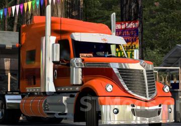 International Lonestar upgrades version 10.6 for American Truck Simulator (v1.54.x)