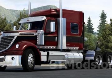 International Lonestar upgrades version 6.6 for American Truck Simulator (v1.49.x)