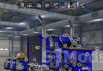 Ironwerx IW900 Pack version 1.31 for American Truck Simulator (v1.54.x)
