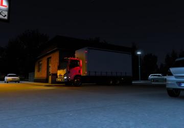 ISUZU NPR 2018 version 2.1 for American Truck Simulator (v1.42.x, 1.43.x)