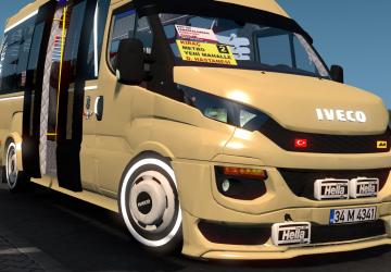 Iveco Daily version 1.0 for American Truck Simulator (v1.35.x, 1.36.x)