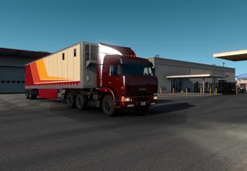 KamAZ 6460 version 05.02.21 for American Truck Simulator (v1.39.x)