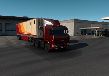 KamAZ 6460 version 05.02.21 for American Truck Simulator (v1.39.x)