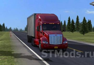 Map Map Dalton and Elliot Summer version 29.10.23 for American Truck Simulator (v1.48.x)
