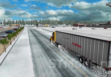Map Map Dalton and Elliot Winter version 1.49.1.4 for American Truck Simulator (v1.49.x)