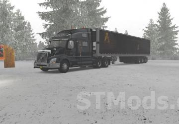Map Dalton and Elliot Winter version 1.54 for American Truck Simulator (v1.54.x)
