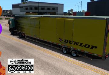 Kentucky RD Moving Van Reworked version 1.0 for American Truck Simulator (v1.35.x, 1.36.x)