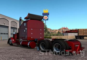 Kenworth 521 custom version 1.5 for American Truck Simulator (v1.48.x)